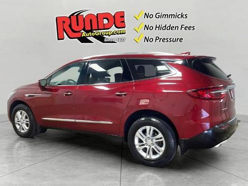Red 2018 Buick Enclave Essence