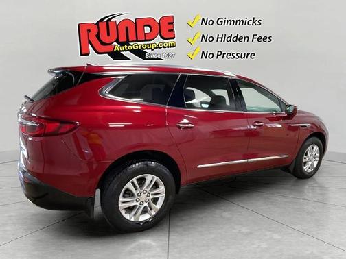 Red 2018 Buick Enclave Essence