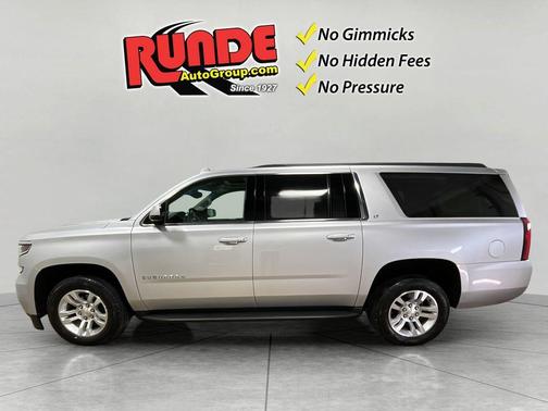 Silver 2018 Chevrolet Suburban LT