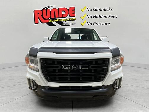 White 2022 GMC Canyon Elevation