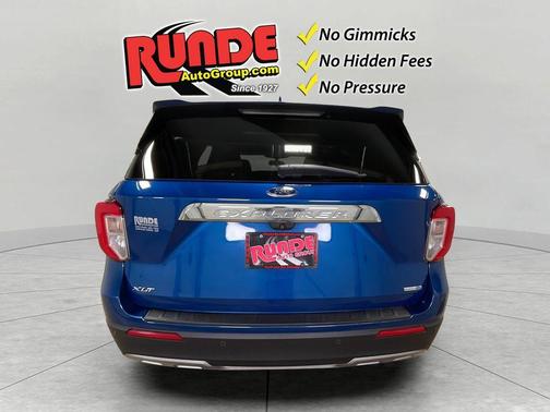 Blue 2020 Ford Explorer XLT