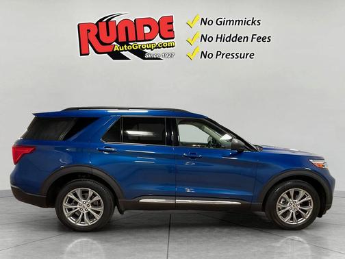 Blue 2020 Ford Explorer XLT