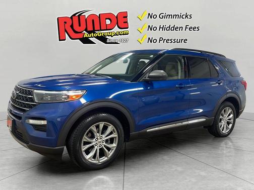 Blue 2020 Ford Explorer XLT