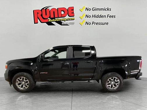 Black 2021 GMC Canyon AT4