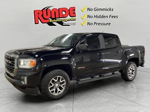 Black 2021 GMC Canyon AT4