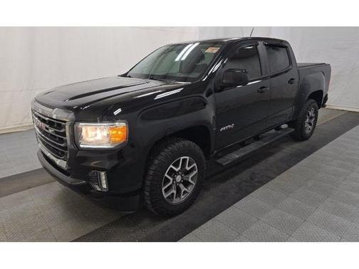 Black 2021 GMC Canyon AT4