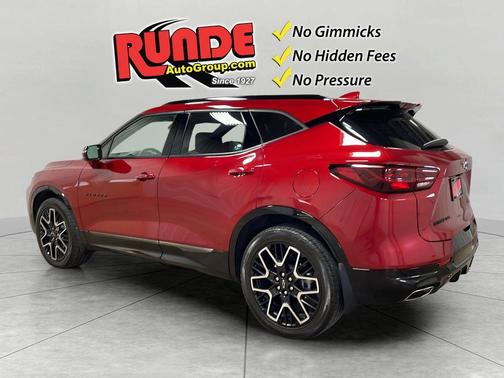 Red 2023 Chevrolet Blazer RS