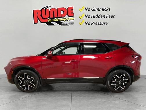 Red 2023 Chevrolet Blazer RS
