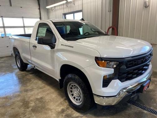 Summit White 2026 Chevrolet Silverado 1500 WT Truck