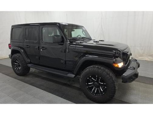 Black 2021 Jeep Wrangler Unlimited Sahara Altitude