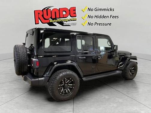 Black 2021 Jeep Wrangler Unlimited Sahara Altitude