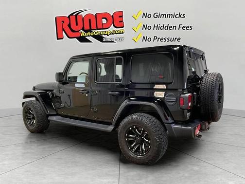 Black 2021 Jeep Wrangler Unlimited Sahara Altitude