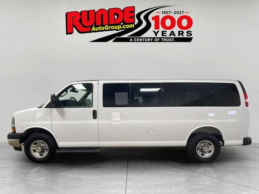 White 2025 Chevrolet Express 3500 LT