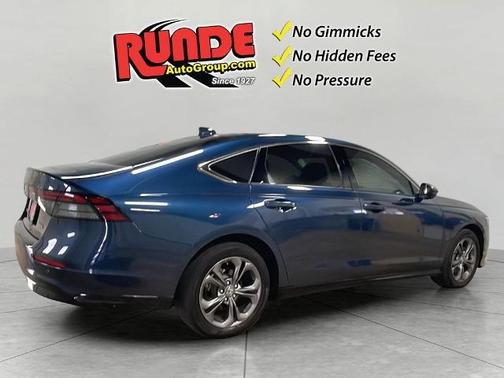 Blue 2024 Honda Accord Hybrid EX-L