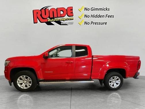 Red 2016 Chevrolet Colorado LT