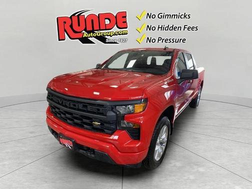 Red 2026 Chevrolet Silverado 1500 Custom