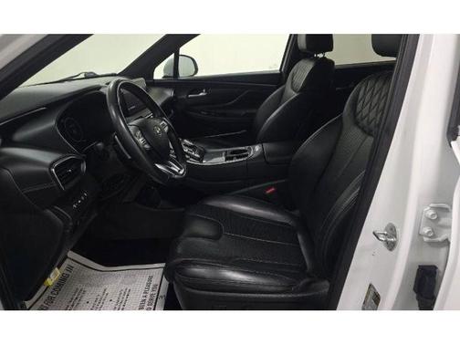 White 2022 Hyundai SANTA FE Calligraphy