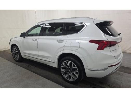 White 2022 Hyundai SANTA FE Calligraphy