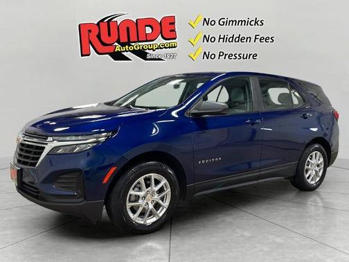 Blue 2022 Chevrolet Equinox LS