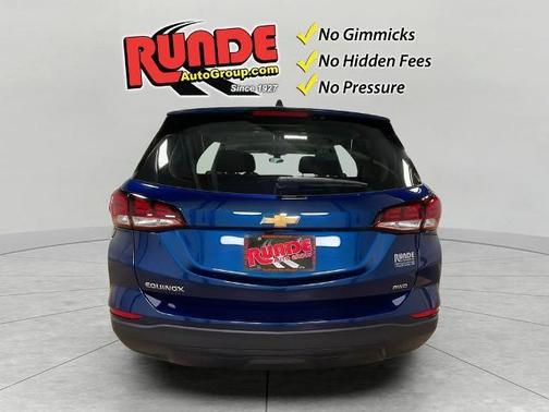Blue 2022 Chevrolet Equinox LS
