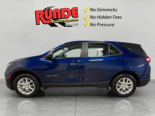 Blue 2022 Chevrolet Equinox LS