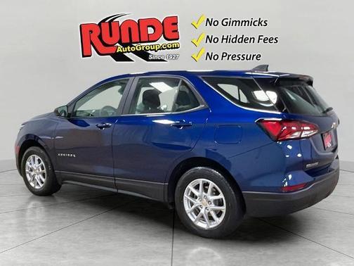 Blue 2022 Chevrolet Equinox LS