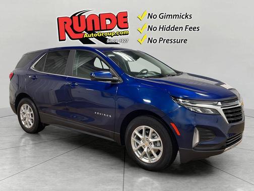 Blue 2022 Chevrolet Equinox 1LT