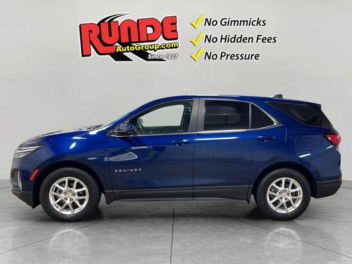 Blue 2022 Chevrolet Equinox 1LT