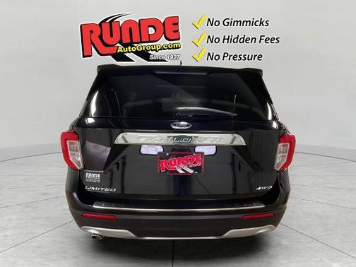 Black 2023 Ford Explorer Limited