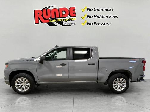 Gray 2024 Chevrolet Silverado 1500 Custom