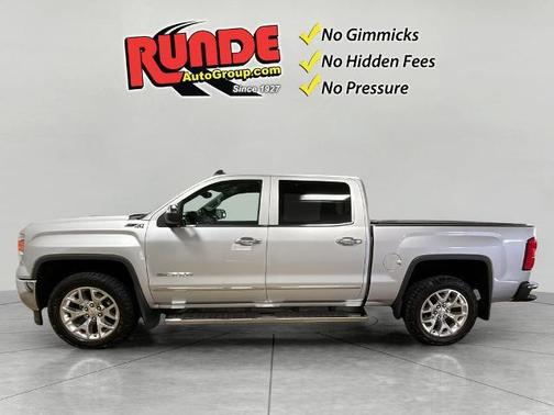 Silver 2015 GMC Sierra 1500 SLT