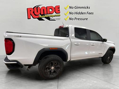 White 2023 GMC Canyon Elevation