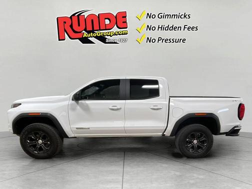 White 2023 GMC Canyon Elevation