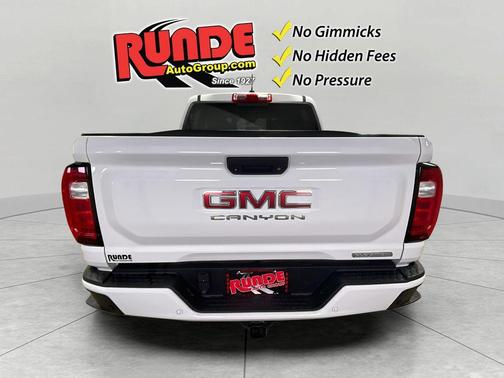 White 2023 GMC Canyon Elevation