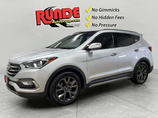 Sparkling Silver 2017 Hyundai Santa Fe Sport 2.0L Turbo Ultimate