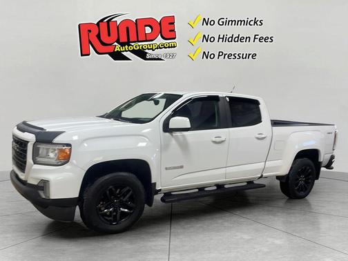 White 2022 GMC Canyon Elevation