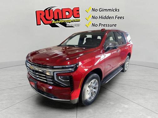 Radiant Red 2026 Chevrolet Tahoe Premier
