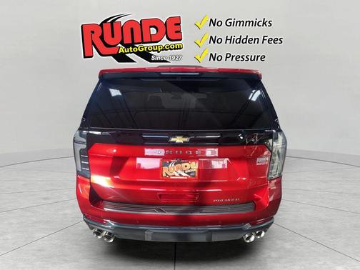 Radiant Red 2026 Chevrolet Tahoe Premier