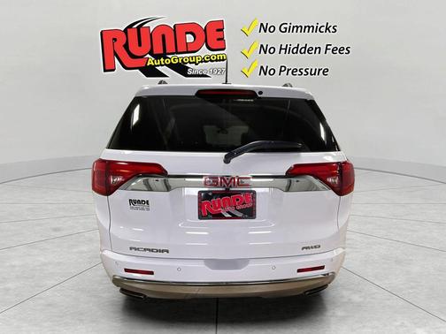 White 2019 GMC Acadia Denali