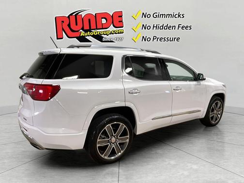 White 2019 GMC Acadia Denali