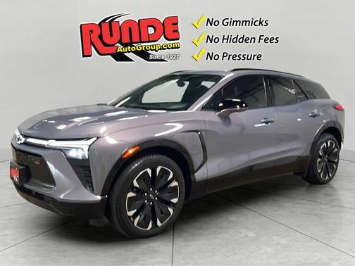 Gray 2024 Chevrolet Blazer EV RS