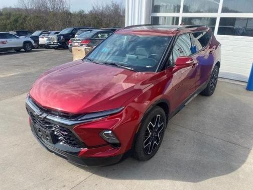 Red 2023 Chevrolet Blazer RS
