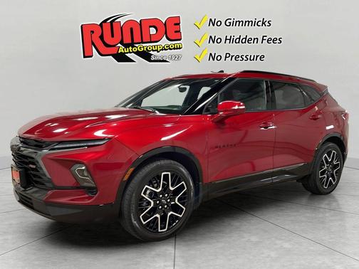 Red 2023 Chevrolet Blazer RS