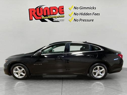 Black 2018 Chevrolet Malibu 1LS