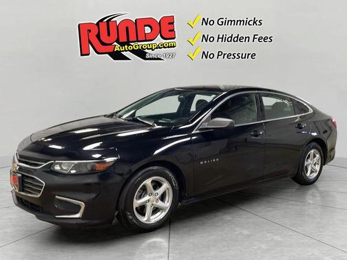 Black 2018 Chevrolet Malibu 1LS
