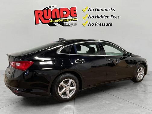 Black 2018 Chevrolet Malibu 1LS