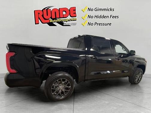 Black 2023 Toyota Tundra Platinum
