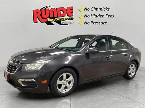 Gray 2015 Chevrolet Cruze 1LT