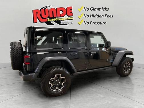 Black 2021 Jeep Wrangler Unlimited 4xe Rubicon