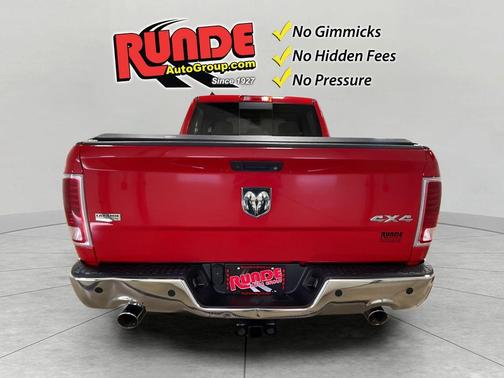 Red 2013 RAM 1500 Laramie